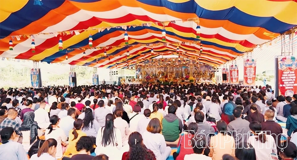 Pháp hội Cầu an đón năm mới 2026 tại Bảo tháp Mandala Tây Thiên