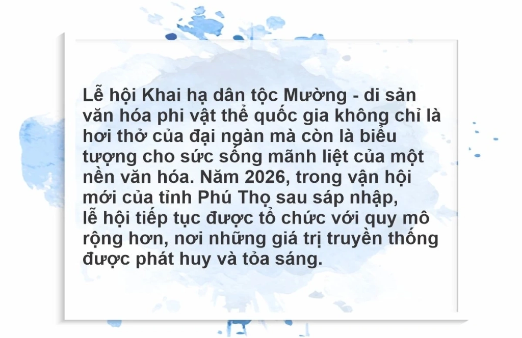 Độc đáo Lễ hội Khai hạ dân tộc Mường
