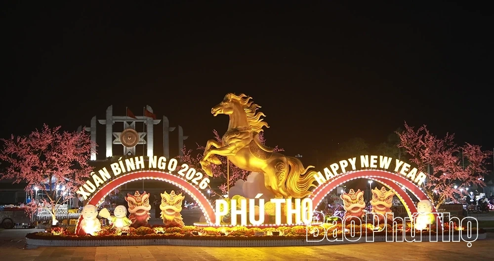 Rộn ràng không khí đón giao thừa tại Phú Thọ