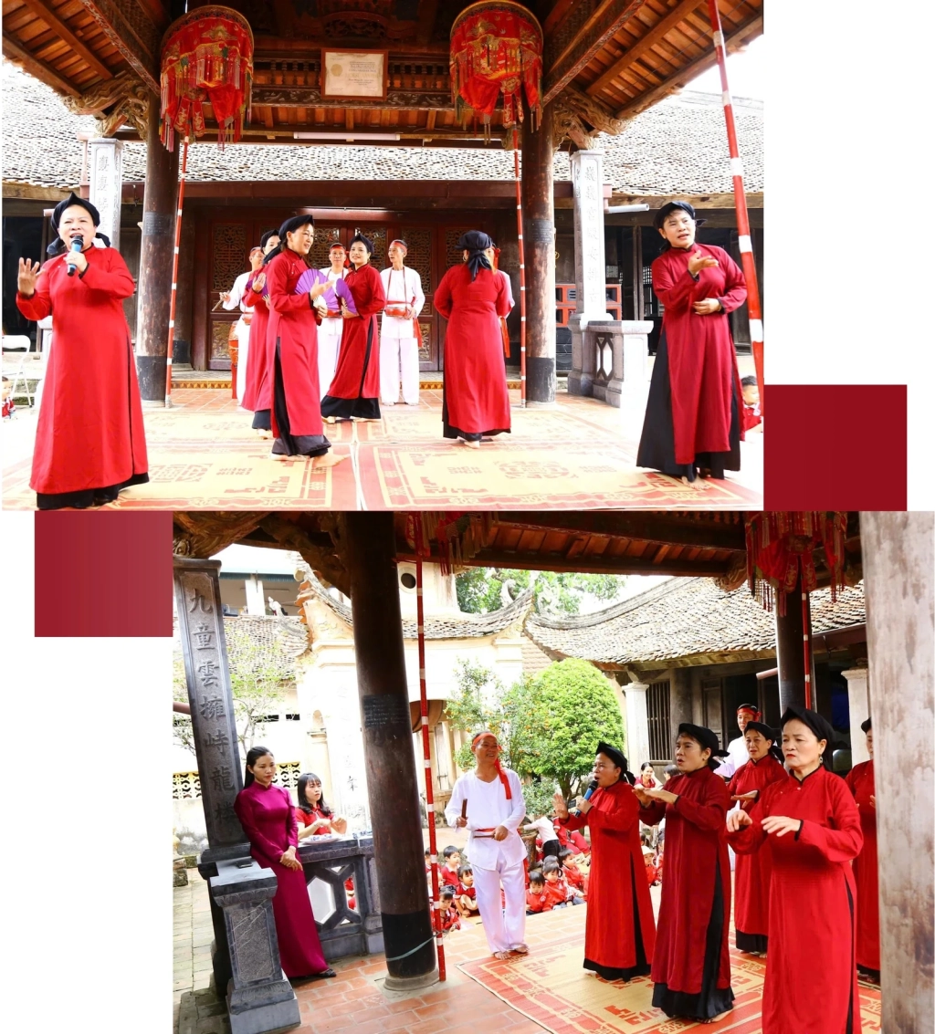 Về Hùng Lô nghe hát Xoan, trải nghiệm làm “nghệ nhân” làng nghề truyền thống