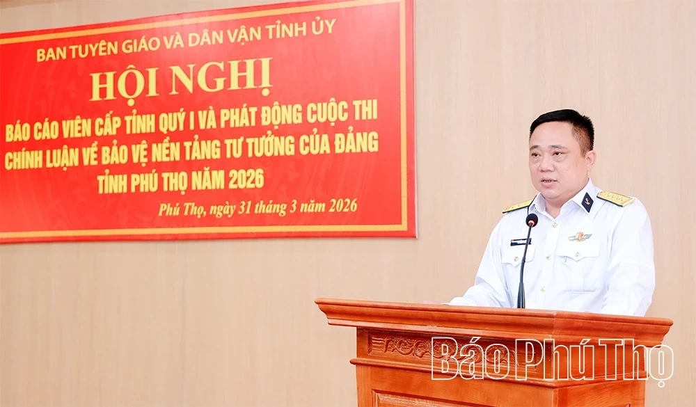 Phát động Cuộc thi chính luận bảo vệ nền tảng tư tưởng của Đảng năm 2026