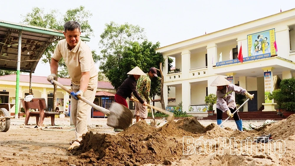 Xã Bình Nguyên tăng tốc giải ngân vốn đầu tư công
