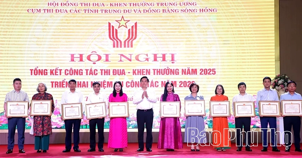Cụm thi đua các tỉnh Trung du và Đồng bằng sông Hồng tổng kết công tác thi đua, khen thưởng