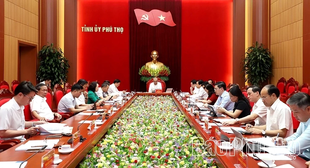 Ban Thường vụ Tỉnh ủy đánh giá kết quả thực hiện nhiệm vụ chính trị, kinh tế - xã hội quý I/2026