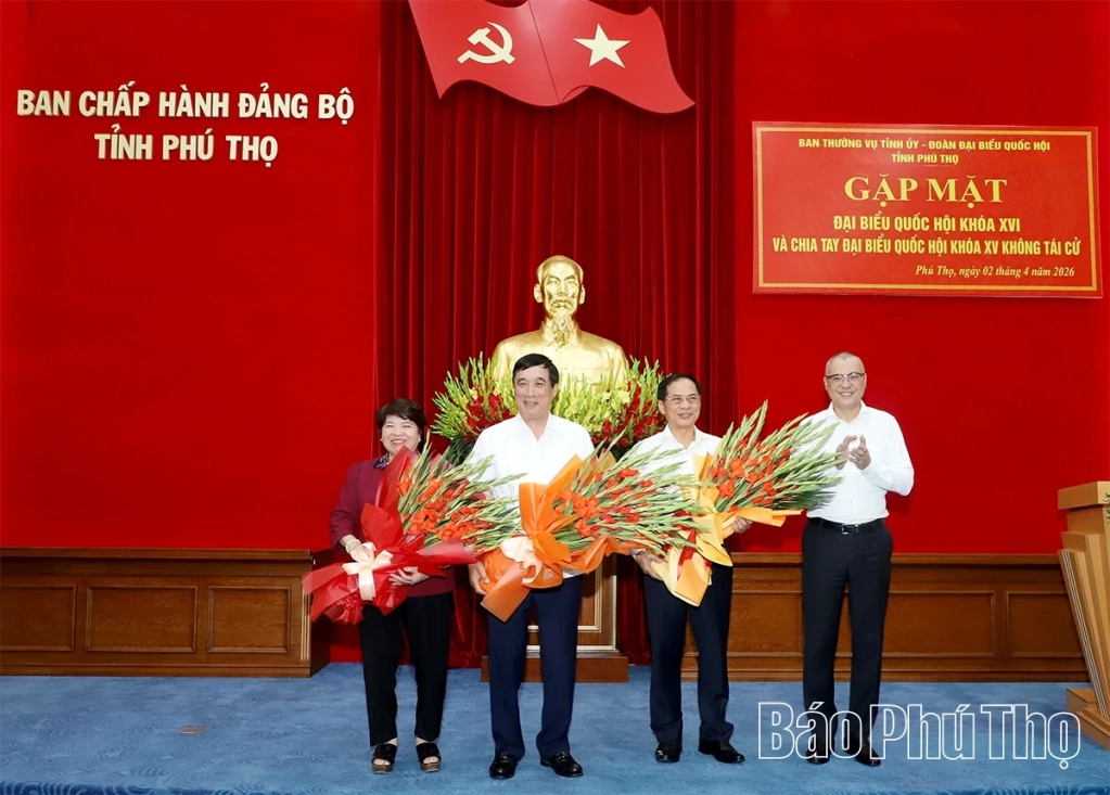 Gặp mặt đại biểu Quốc hội khóa XVI và chia tay đại biểu Quốc hội khóa XV không tái cử