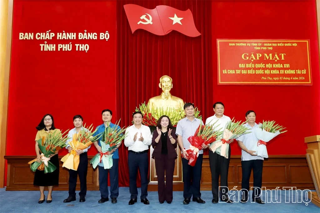 Gặp mặt đại biểu Quốc hội khóa XVI và chia tay đại biểu Quốc hội khóa XV không tái cử