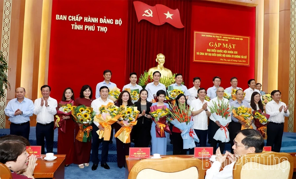 Gặp mặt đại biểu Quốc hội khóa XVI và chia tay đại biểu Quốc hội khóa XV không tái cử