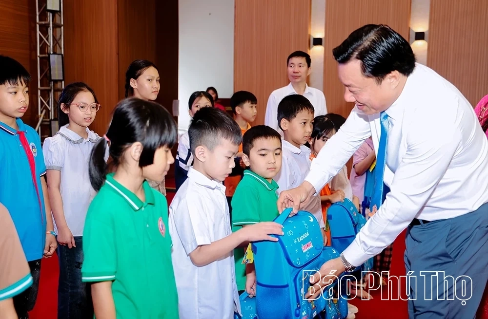 Phú Thọ phát động Tháng hành động vì trẻ em năm 2026