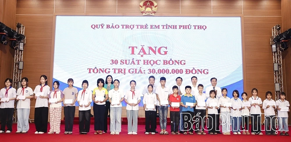 Phú Thọ phát động Tháng hành động vì trẻ em năm 2026