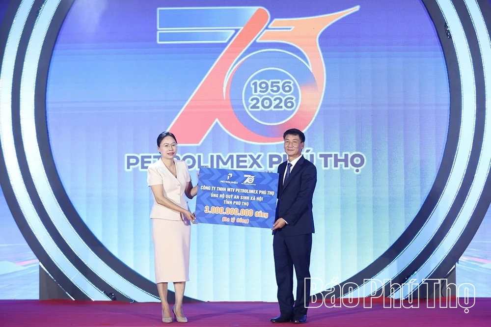 Kỷ niệm 70 năm ngày thành lập Công ty TNHH MTV Petrolimex Phú Thọ