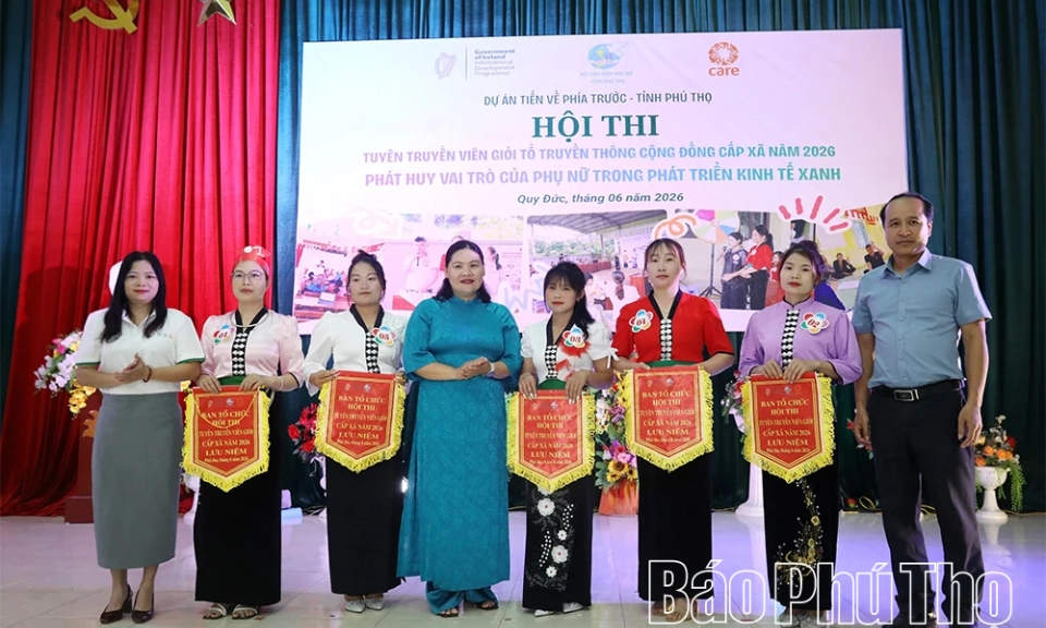 Lan tỏa th&ocirc;ng điệp ph&aacute;t triển kinh tế xanh qua Hội thi Tuy&ecirc;n truyền vi&ecirc;n giỏi
