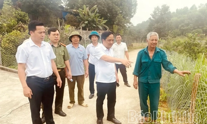 Th&aacute;o gỡ vướng mắc, đẩy nhanh giải ph&oacute;ng mặt bằng Khu c&ocirc;ng nghiệp Đoan H&ugrave;ng