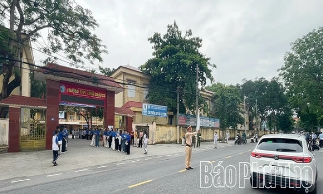 Đảm bảo an to&agrave;n giao th&ocirc;ng cho Kỳ thi tốt nghiệp THPT năm 2026