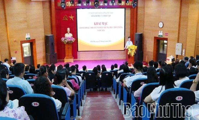 Khai mạc chấm thi tốt nghiệp THPT năm 2026