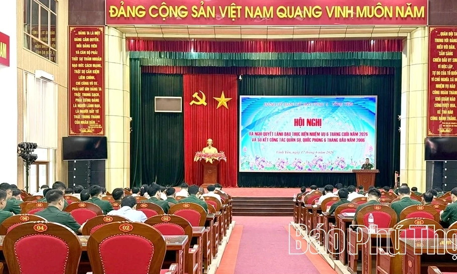 Quyết t&acirc;m thực hiện thắng lợi nhiệm vụ qu&acirc;n sự, quốc ph&ograve;ng năm 2026